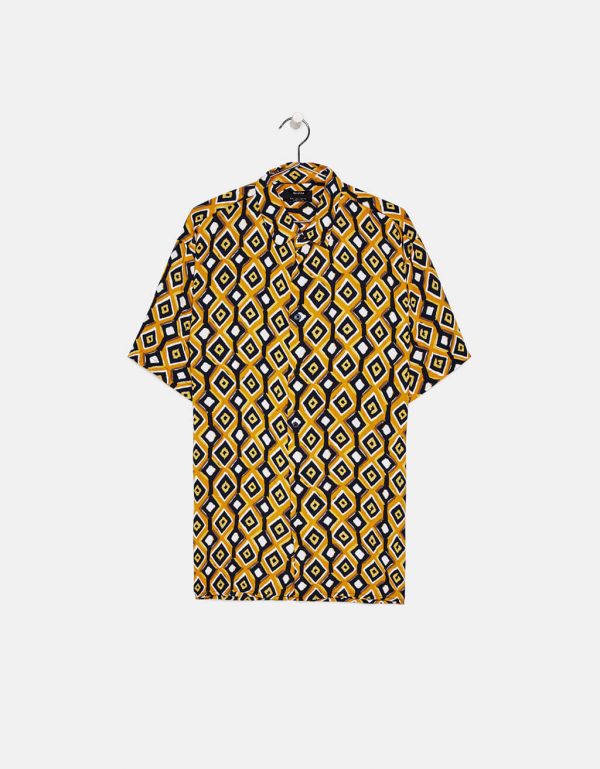 SCATCHITE Men Solid Polo Neck Cotton t-shirt